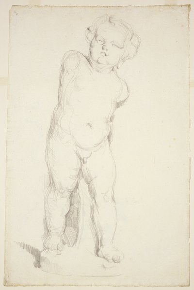 Amor in Gips, 1890-95 von Paul Cézanne